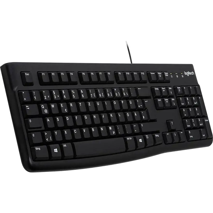 LOGITECH K120 Corded Keyboard – USB – SRB Layout