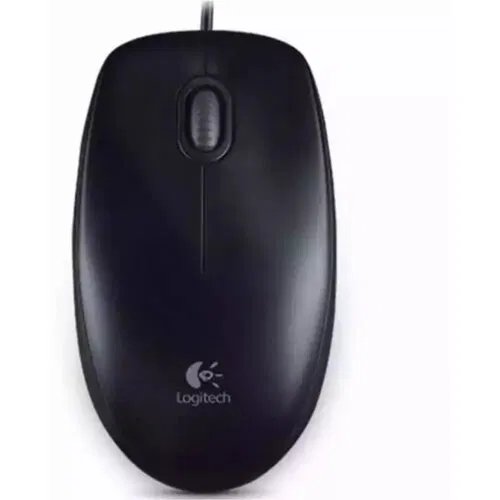 Logitech B100 Optical Mouse USB – Crni OEM