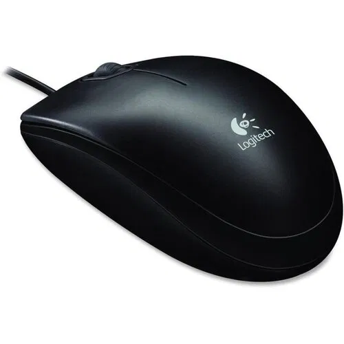 Logitech B100 Optical Mouse USB – Crni OEM - Slika 3